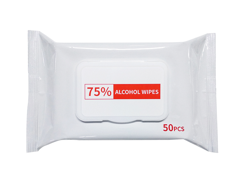 Salviette imbevute di alcol 75