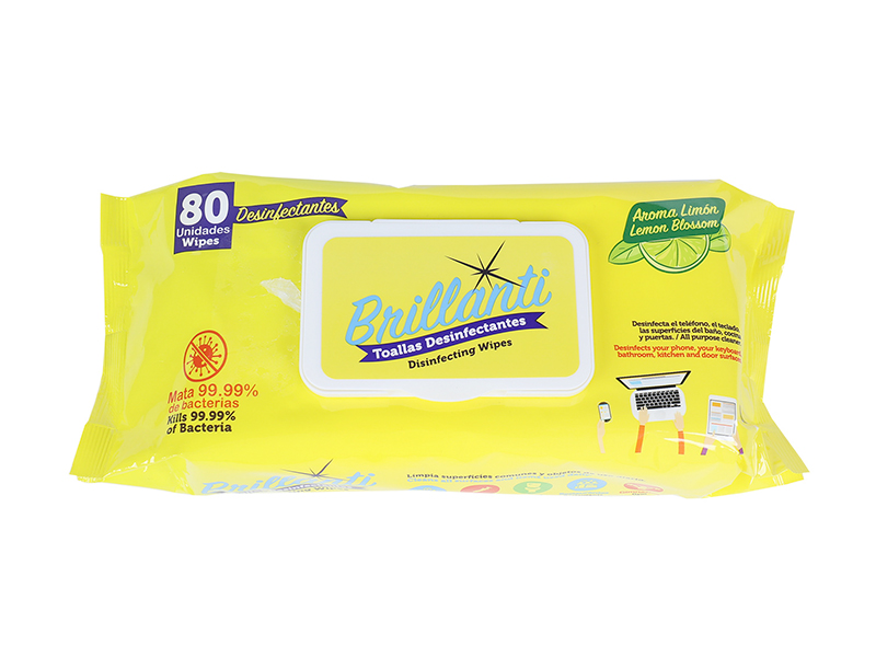 Salviette disinfettanti sanitarie